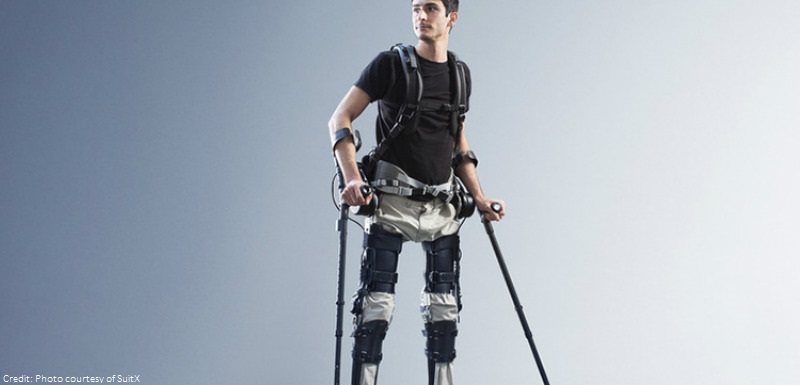 Phoenix exosquelette pour les patients paralyses