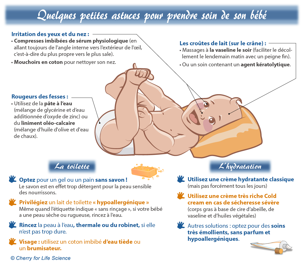 Astuces pour prendre soin de son bébé