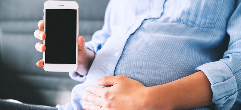 Utilisation du téléphone portable pendant la grossesse