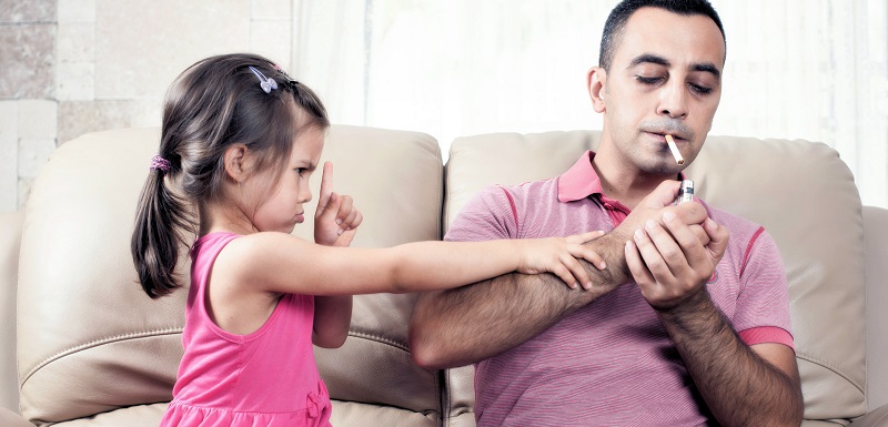 Danger cardiovasculaire du tabagisme passif chez les enfants