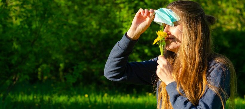 femme qui a retrouvé l’odorat après la Covid-19