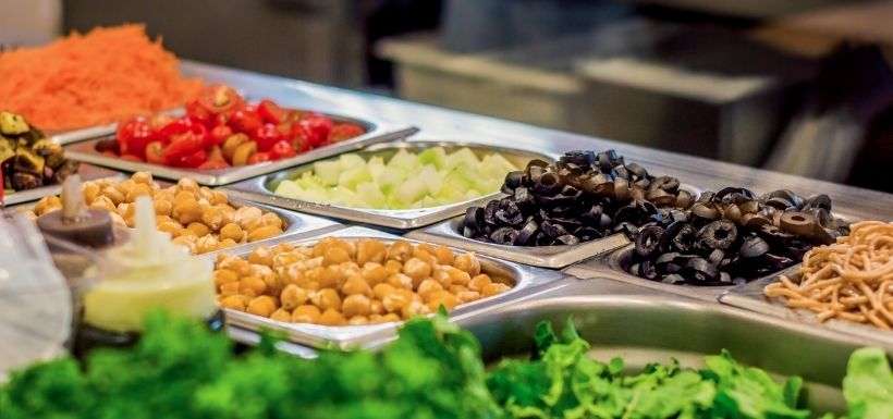 menu végétarien à l'école