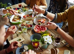 Diner en famille