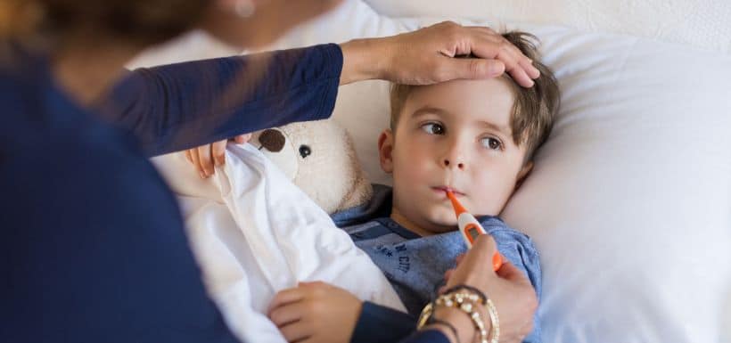 fièvre enfant défense naturel